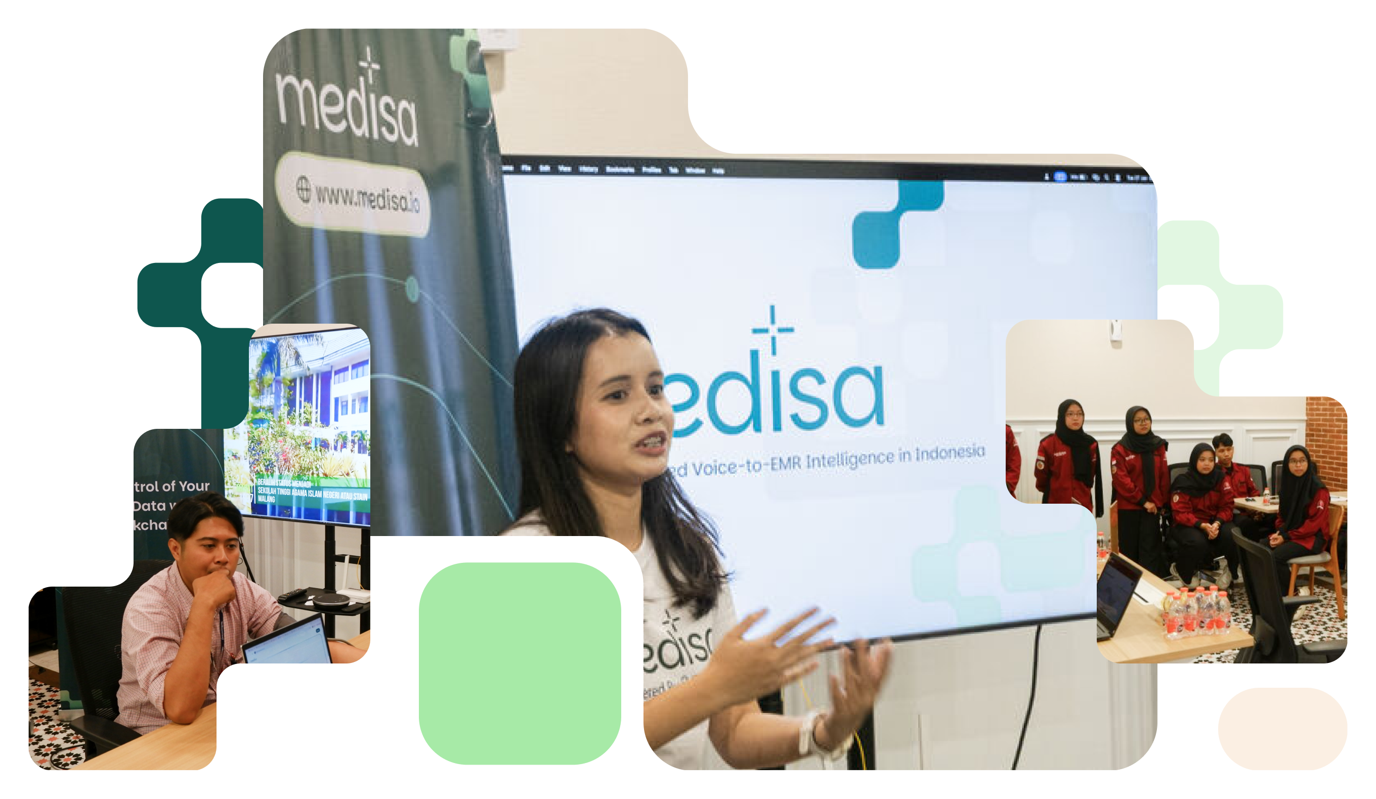 Foto acara pilot Medisa Telkomsel